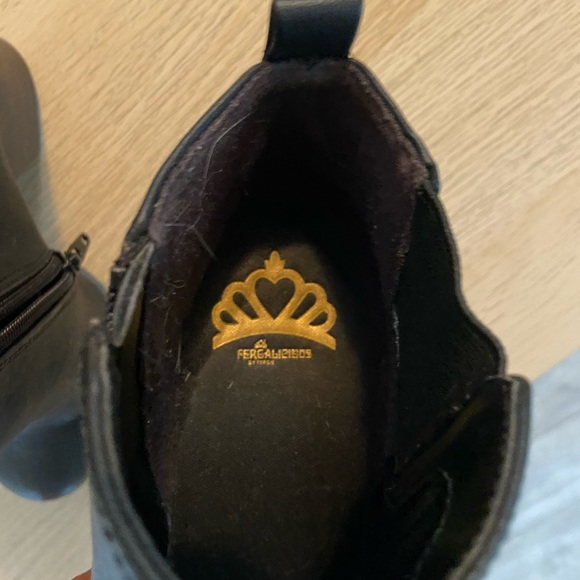 Fergalicious Black Bootie Size 8 - Picture 6 of 6